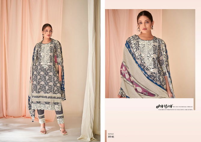 Jhilmil By Jay Vijay Embroidery Block Print Cotton Salwar Suits Wholesale Price In Surat